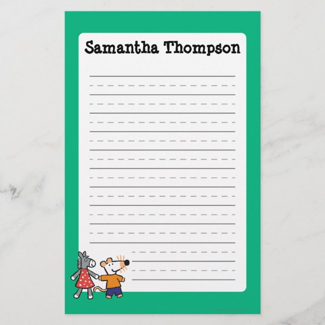 Papeterie Meilleurs amis Maisy et mains pointillées de prise (Devant)