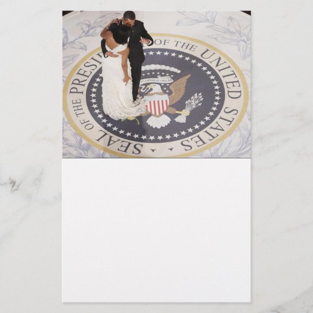 Papeterie Michelle et Barack Obama (Devant)