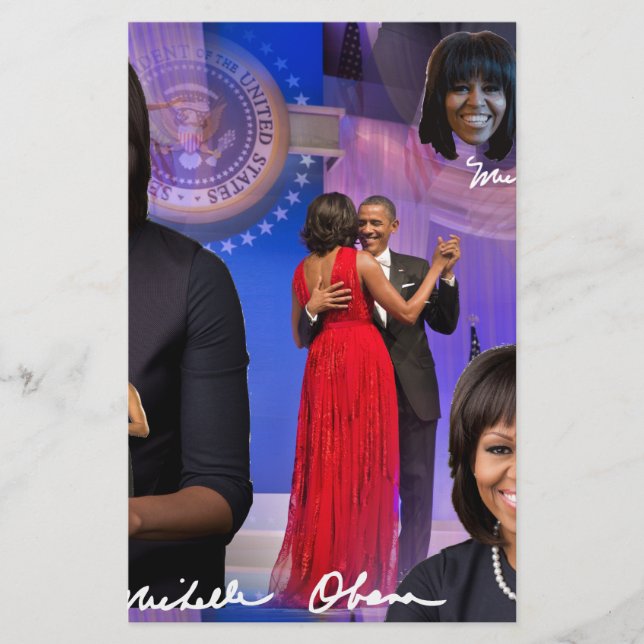 Papeterie Michelle Obama (Devant)