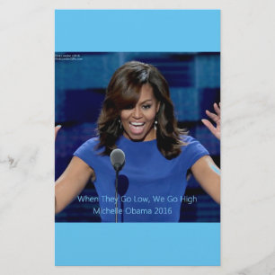 Papeterie Michelle Obama "Nous allons de l'avant" Objet de c