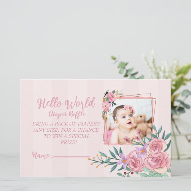 Papeterie Mignonne Bonjour monde Déchets Raffle pour filles (Debout devant)