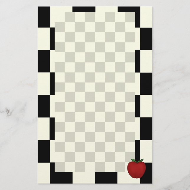 Papeterie mignonne d'Apple (Devant)