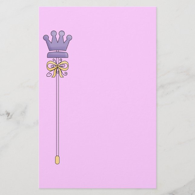 Papeterie mignonne de princesse (Devant)