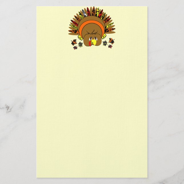 Papeterie Mignonne Turquie Thanksgiving papery (Devant)