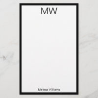 Miniature minimaliste de la frontière noire