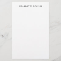 Minimaliste Élégant Classique Professionnel Simple