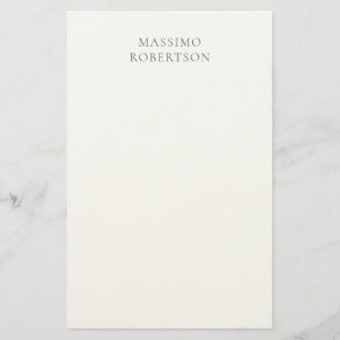 Papeterie Minimaliste Moderne Simple
