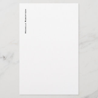 Papeterie Minimaliste Moderne Simple Professionnel