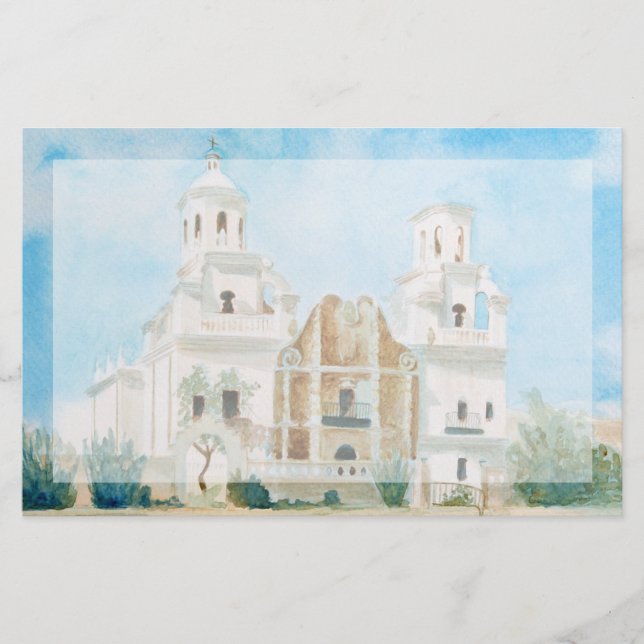Papeterie Mission San Xavier del Bac (Devant)