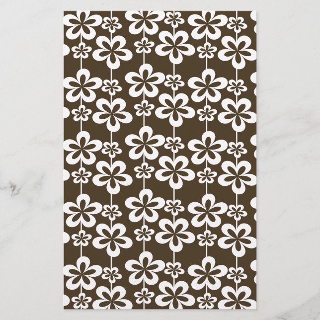 Papeterie Modèle floral tendance pour fille (Devant)