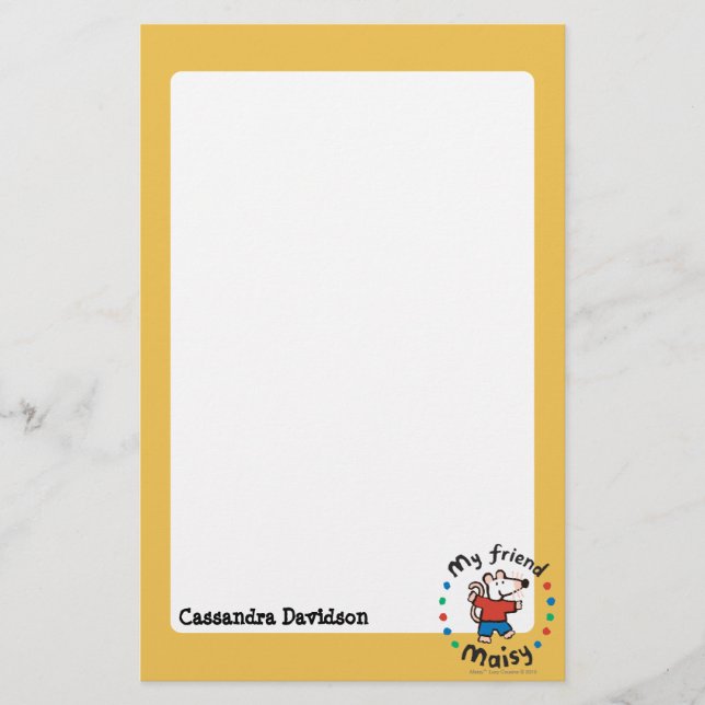 Papeterie Mon ami Maisy Colorful Circle Design (Devant)