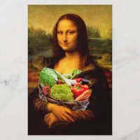 Mona Lisa aime les légumes