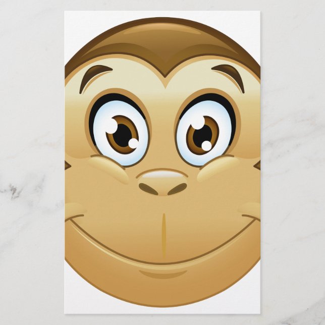 Papeterie monkey emoji (Devant)