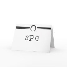 Papeterie Monogram Horseshoe