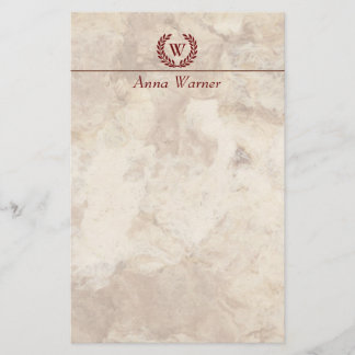 Papeterie Monogramme personnalisable