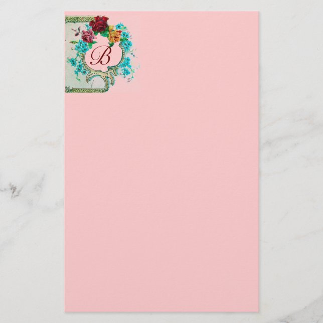 PAPETERIE MONOGRAMME ROMANTİCA 3 (Devant)