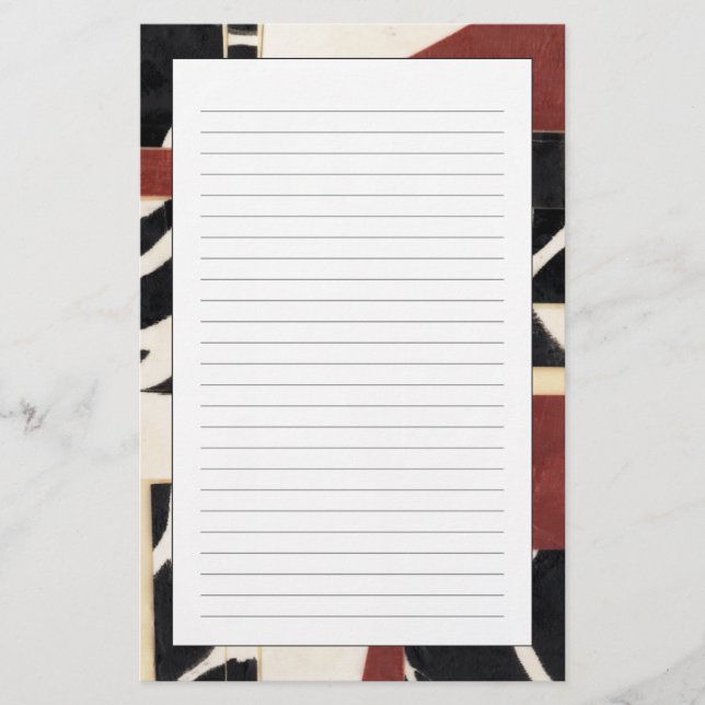 Papeterie Morceaux et pièces I (Devant)