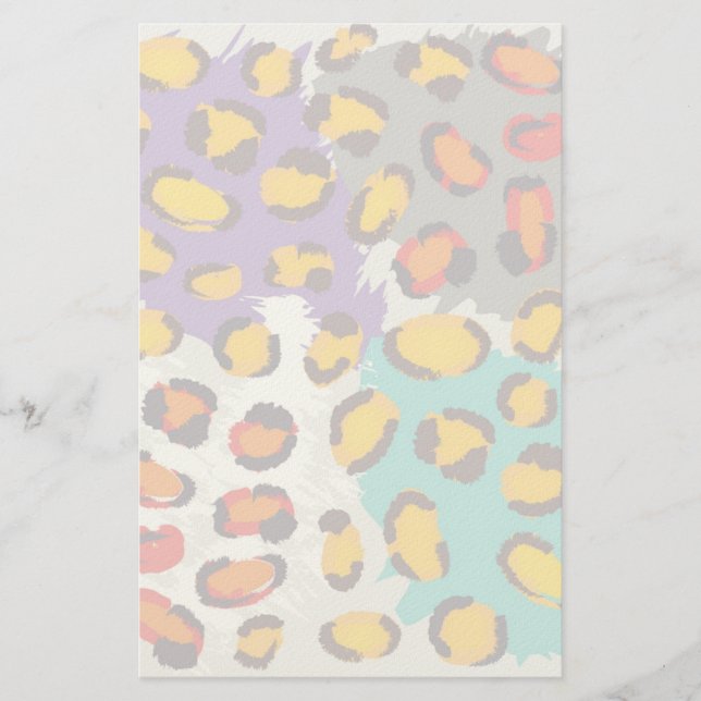 Papeterie motif animal sauvage (Devant)