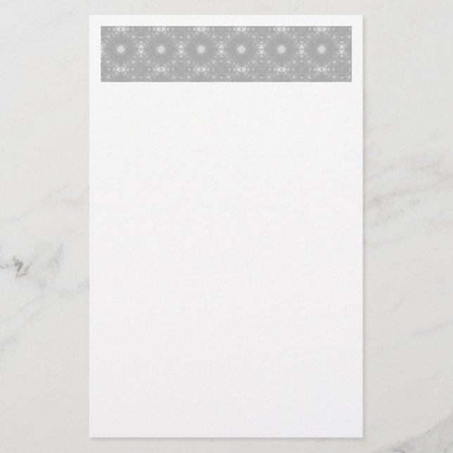 Papeterie Motif Blanc (Devant)