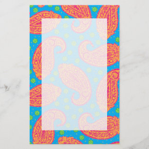 Papeterie Motif coloré Paisley
