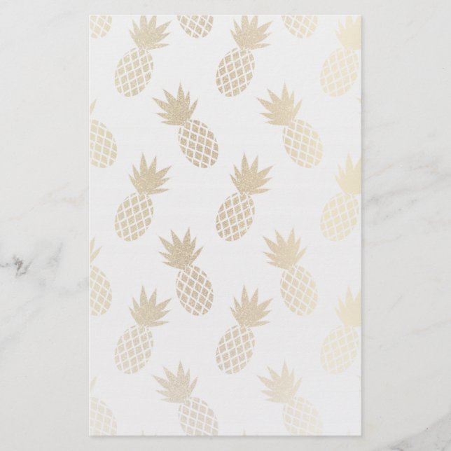 Papeterie Motif d'ananas (Devant)