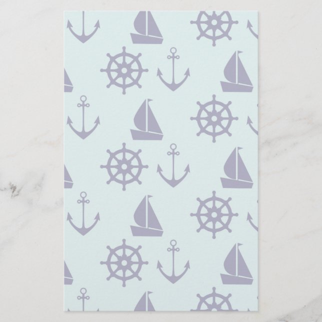 Papeterie Motif de bord de la mer (Devant)