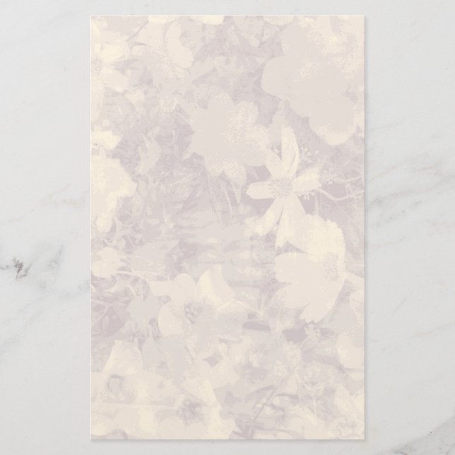 Papeterie Motif de camouflage de fleur et de feuille sur le (Devant)