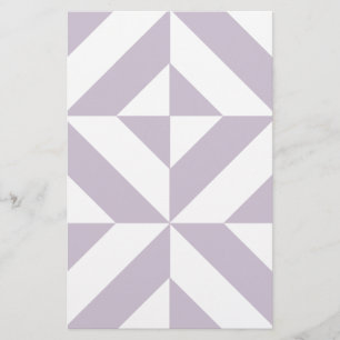 Papeterie Motif de cube de pale Cool géométrique
