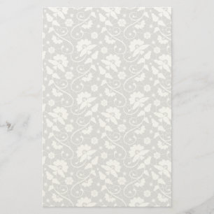 Papeterie Motif de dentelle florale