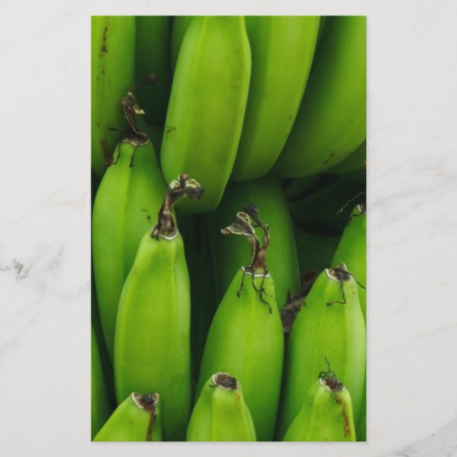 Papeterie Motif de fruit de banane verte (Devant)