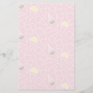 Papeterie Motif de glace d'été