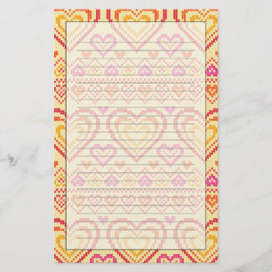 Papeterie Motif de la Saint Valentin