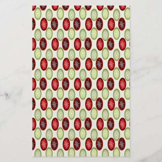 Papeterie Motif de Noël (Devant)