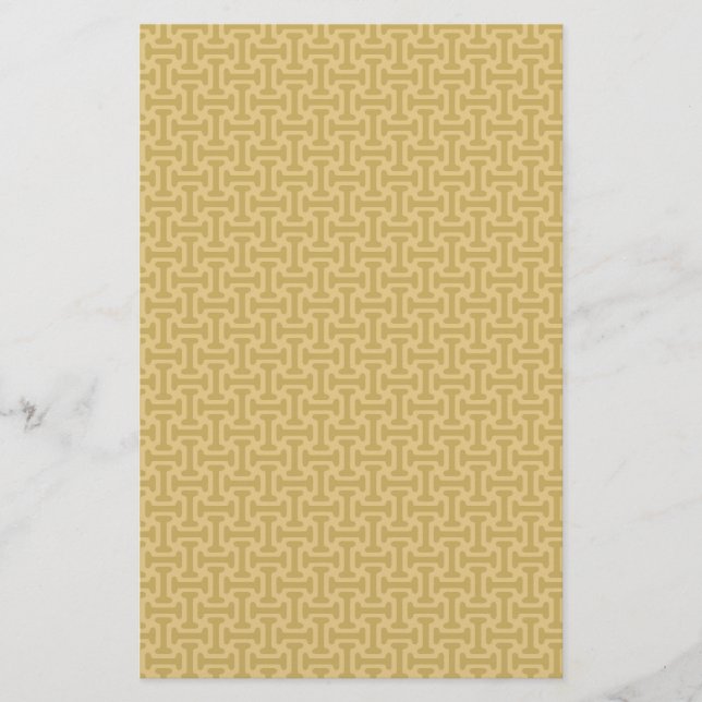 Papeterie Motif de papier années 60 (Devant)