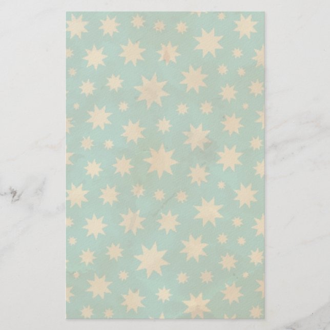 Papeterie motif des étoiles (Devant)