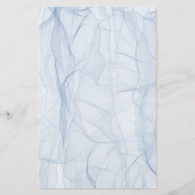 Papeterie Motif d'ombre bleue (Devant)