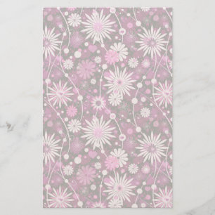 Papeterie Motif floral de Valentine