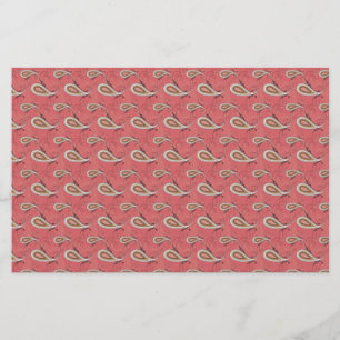 Papeterie Motif Foxglove Petal Paisley