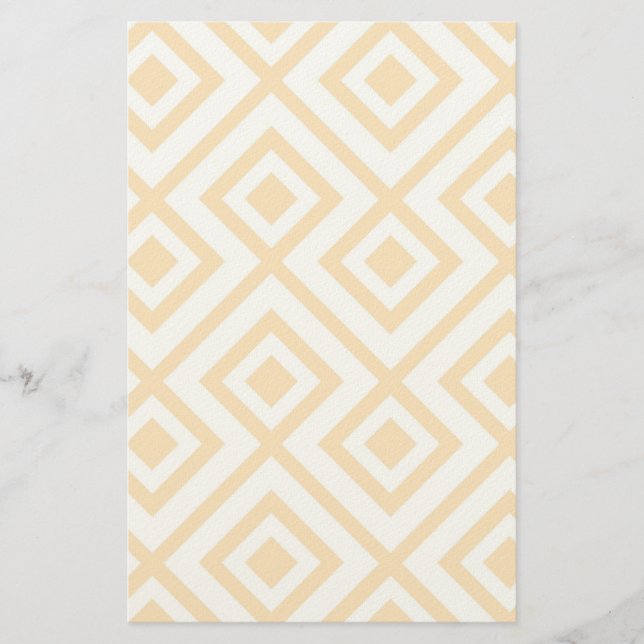 Papeterie Motif géométrique en forme de lozenge (Devant)