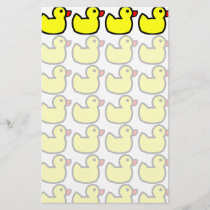 Papeterie Motif mignon en caoutchouc jaune lumineux mignon