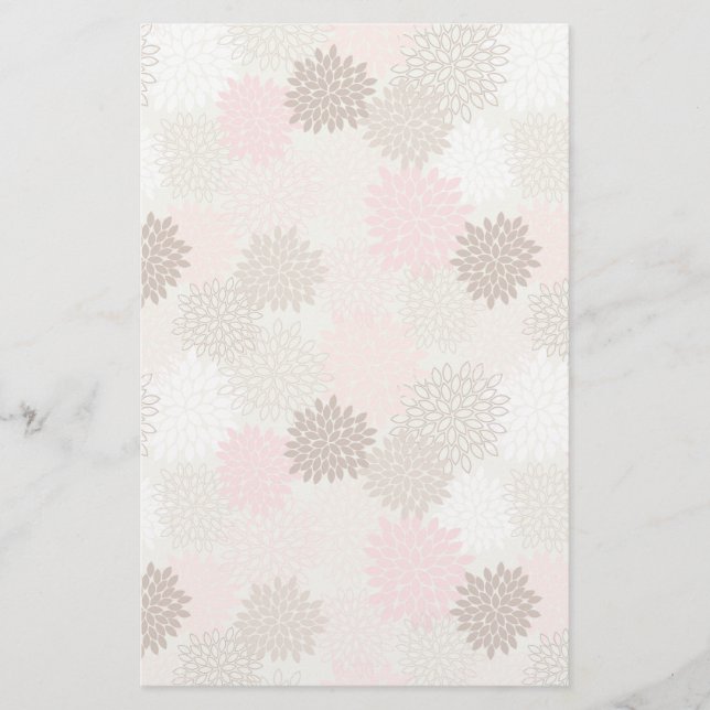 Papeterie Motif rose et Brown de maman (Devant)