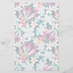 Papeterie Motif tropical coloré
