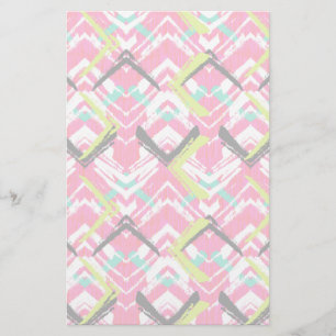 Papeterie Motif Zag rose main
