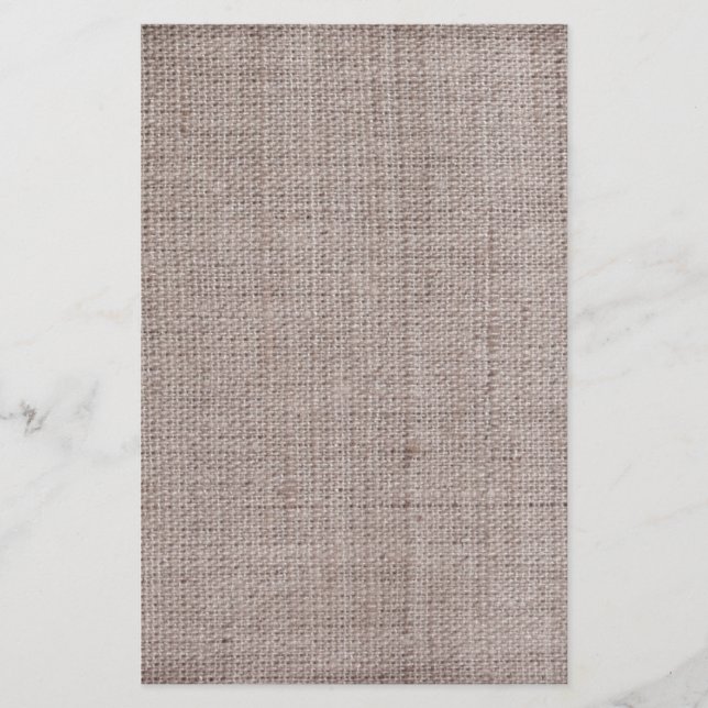 Papeterie Motifs de cru de toile de jute de toile (Devant)