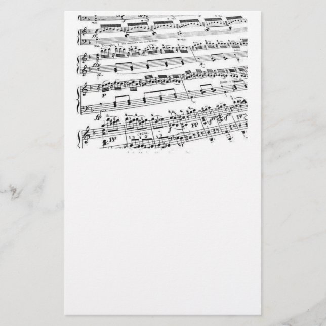 Papeterie Musique majeure/étudiante/enseignant (Devant)