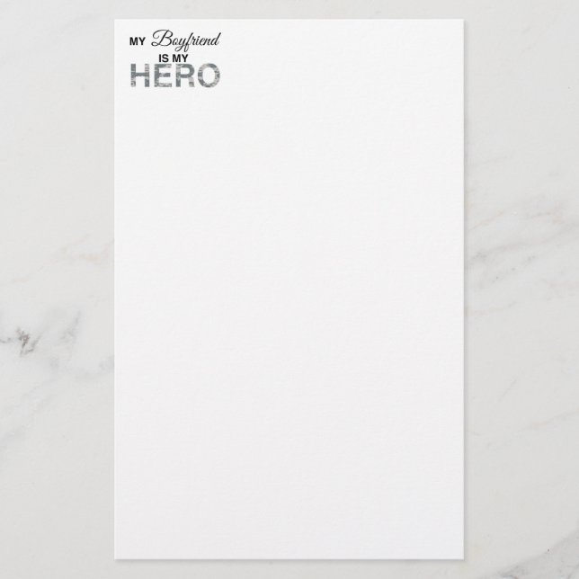 Papeterie My Boyfriend is my Hero Digital Camouflage (Devant)