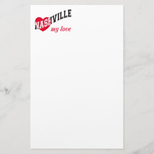 Papeterie Nashville mon amour