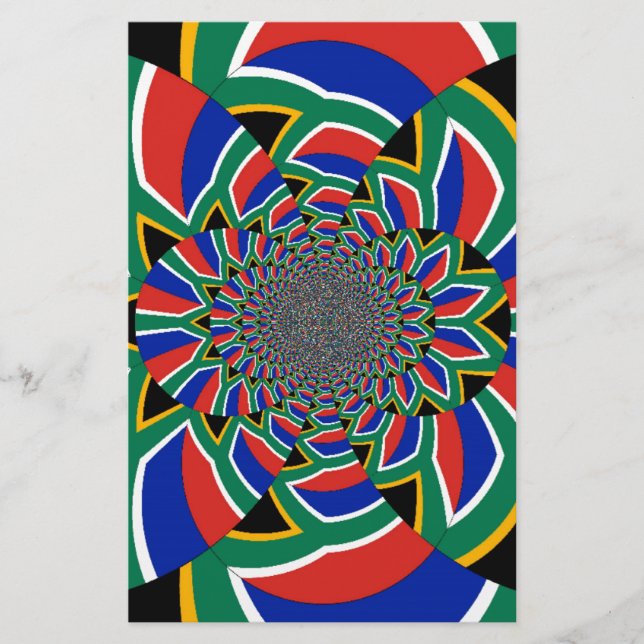 Papeterie Nation Arc-en-ciel : Afrique du Sud vivante Imprim (Devant)