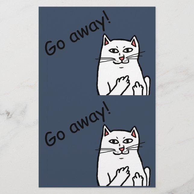 Papeterie Naughty Cat (Devant)