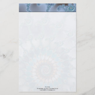 Papeterie Nautilus - Art fractal